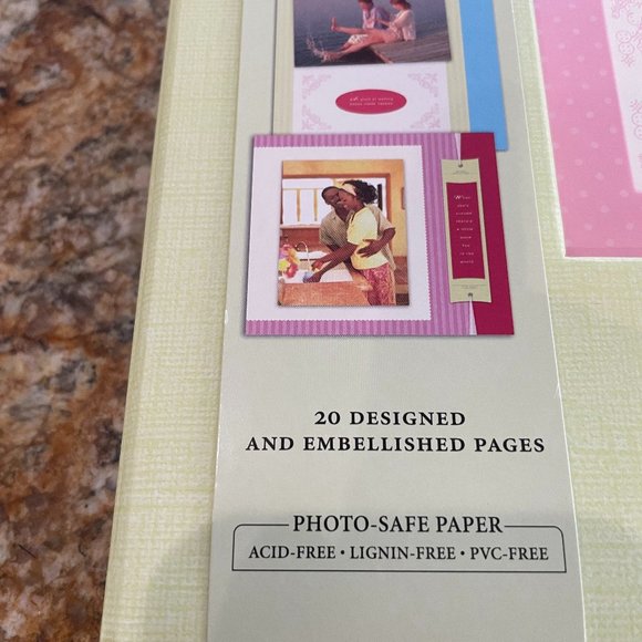 Hallmark Album " All About Her" Scrap book - Picture 4 of 5